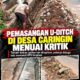 Proyek U-Ditch RW 02 Desa Caringin Tuai Keluhan: Tanah Galian Menumpuk, Mandor Dipertanyakan, Pengawasan Jadi Sorotan