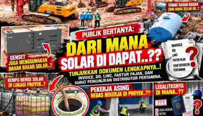 PT ISNI TERTUTUP SOAL LEGALITAS TKA & DOKUMEN SOLAR — AWAK MEDIA TIDAK DIPERKENANKAN KONFIRMASI