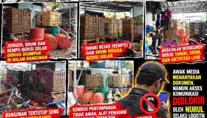 Kunjungan ke Workshop PT SMJ Belum Menghasilkan Klarifikasi soal Penyimpanan Solar