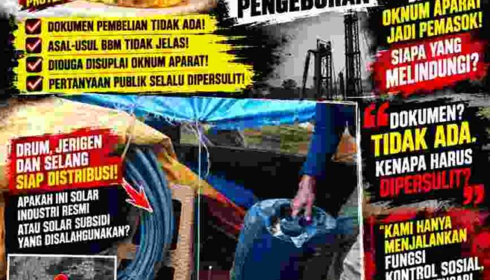 DIDUGA PT INDECO PRIMA GUNAKAN SOLAR TAK JELAS ASAL-USULNYA, YOSEP SEBUT PASOKAN DARI APARAT: DOKUMEN MANA?