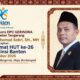 Sekretaris DPC Gerindra Kabupaten Tangerang Sampaikan Ucapan Selamat HUT ke-26 Provinsi Banten